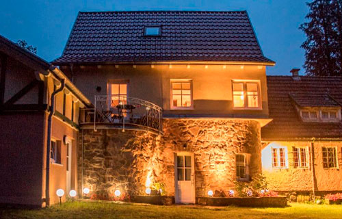 Außenansicht Ferienforsthaus Eifel